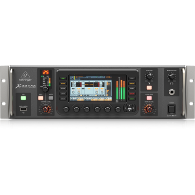 Behringer X32 RACK  -  40-Input, 25-Bus Digital Rack Mixer with 16 Programmable Midas Preamps, USB Audio Interface and iPad/iPhone * Remote Control.   